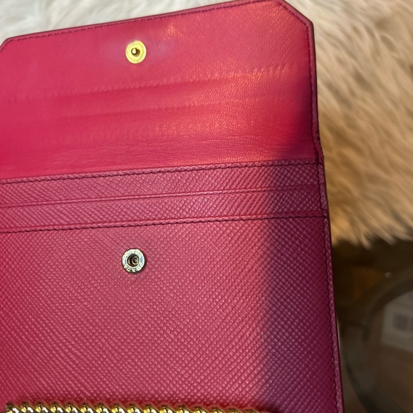 NEW PRADA Saffiano Leather Esplanade Clutch Bag - Picture 12 of 16